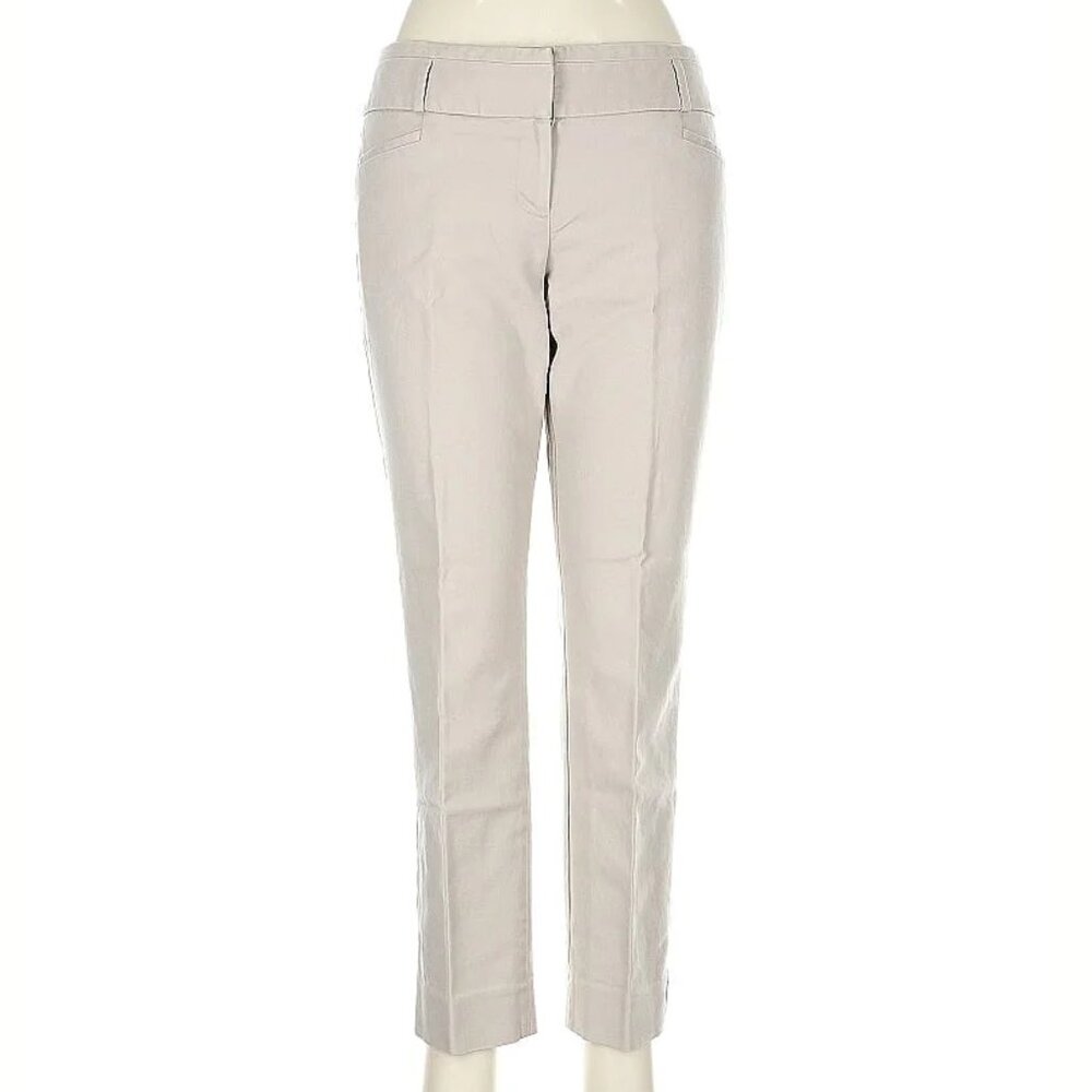 Khaki straight leg / tapered leg trouser - The Limited Drew fit - Size 6